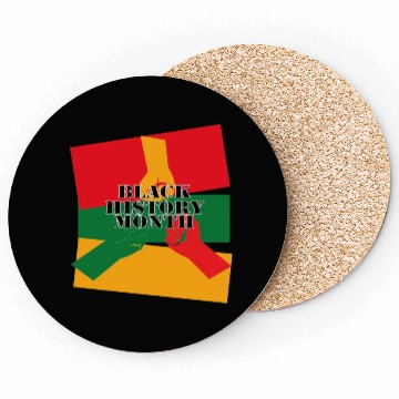 Discover black history month Coasters