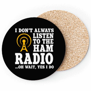 Discover Ham Radio Operator Coasters