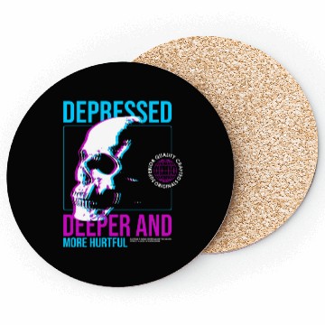 Discover Depressed Streetwear Coasters