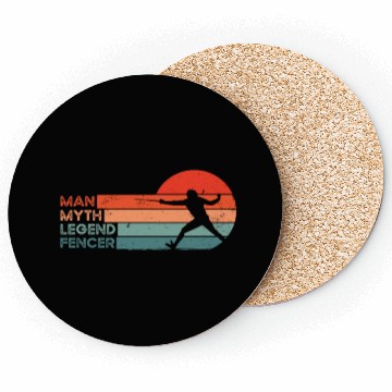 Discover Retro Fencing & Fencer Coasters