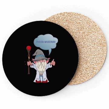 Discover Cheer for the Wizard - Pizza Wizzard Coasters