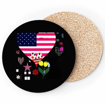 Discover CAT CELEBRATE VALENTINE DAY Coasters