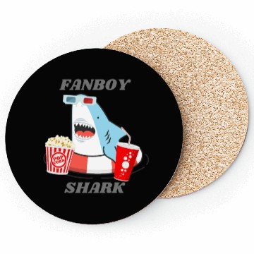 Discover Cinema Fanboy Shark Coasters