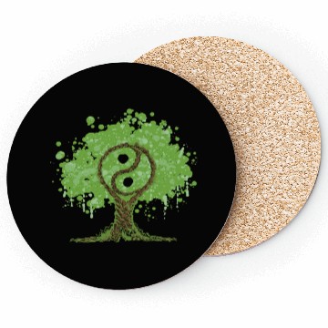 Discover Ying Yang Tree of Life Coasters