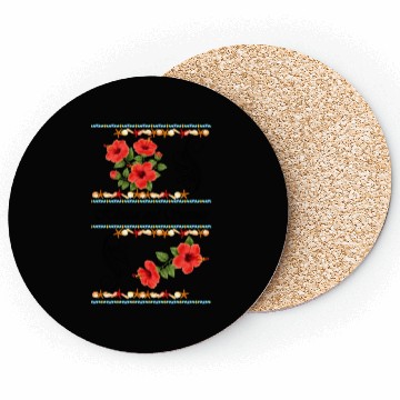 Discover Hibiscus and Summer - Vintage Coasters
