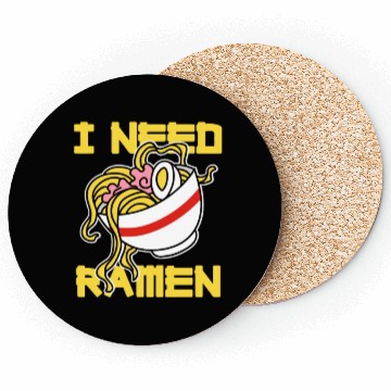 Discover I Need Ramen Coasters