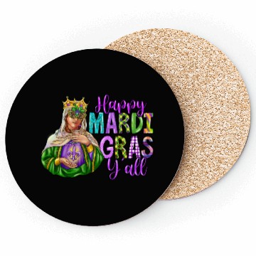 Discover Happy mardi gras yall Coasters