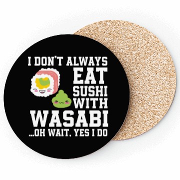 Discover Sushi And Wasabi Coasters