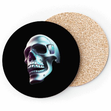Discover Futuristic Skull Concept Coasters