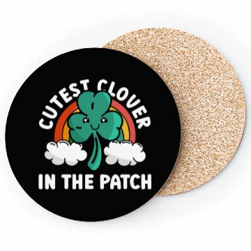 Discover Cutest Clover In The Patch - St Patricks Day Irish Coasters