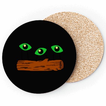 Discover Eyes On Log Coasters