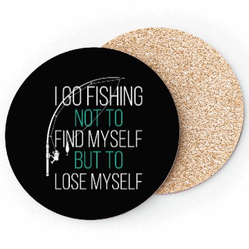 Discover Fishing Lover Design Coasters