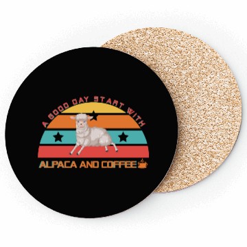 Discover Alpaca and coffee Coasters