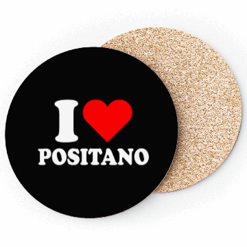 Discover I Love Positano Italy Travel Heart Amalfi Coast Coasters