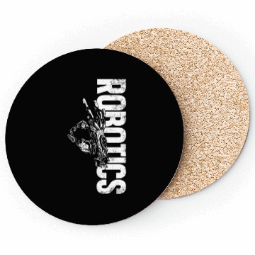Discover Robot Robotics Engineer Vintage Coasters