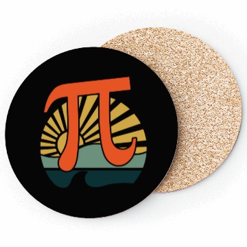 Discover Groovy Pi Math Holiday Mathematics Funny Pi Day Coasters