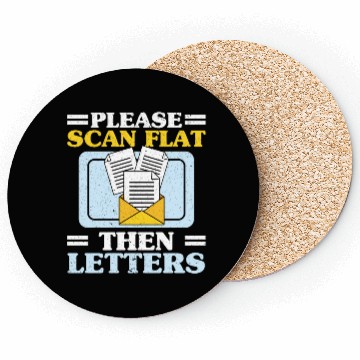Discover Postal Worker Mailman Delivery Mail Escort Coasters