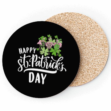 Discover Happy St Patricks Day Irish Flamingo Coasters