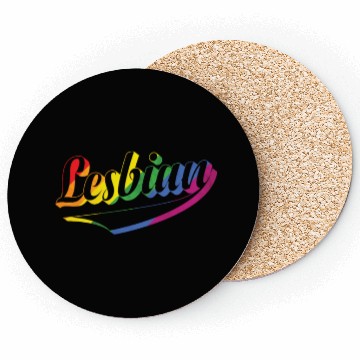 Discover Lesbian LGBT gay Pride Proud Coasters