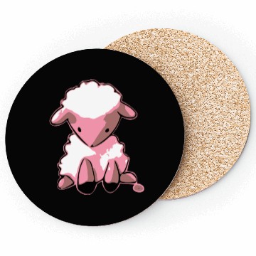 Discover Milo the sad sheep Coasters