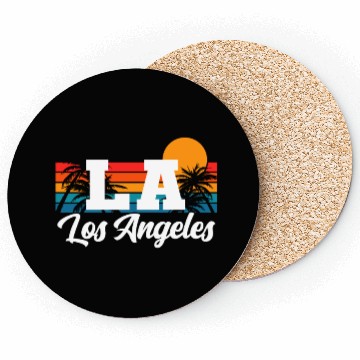 Discover Los Angeles LA California Gift Coasters