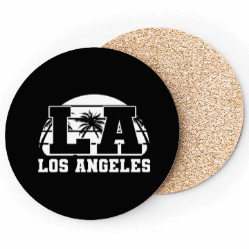 Discover Los Angeles LA California Gift Coasters
