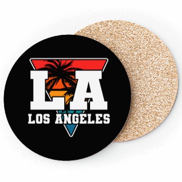 Discover Los Angeles LA California Gift Coasters