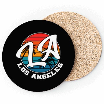 Discover Los Angeles LA California Gift Coasters