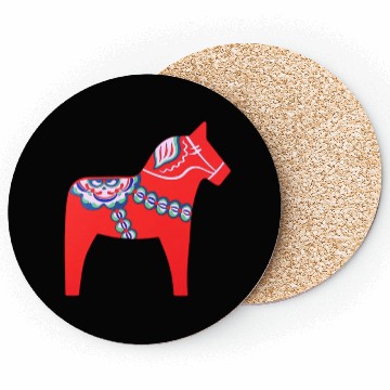 Discover Dalarna horse Coasters