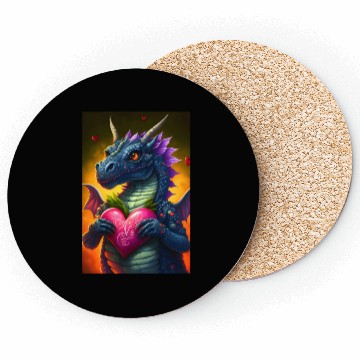 Discover Dragonheart love dragon Coasters