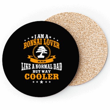 Discover Bonsai Lover Dad For Men Coasters