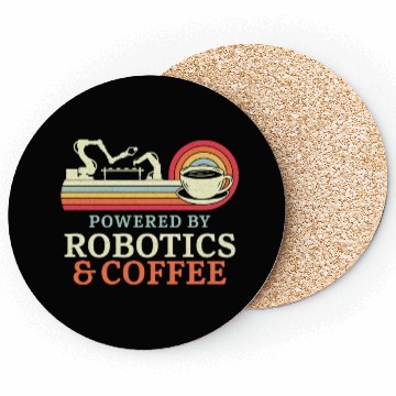 Discover Robot Robotics Engineer Coffee Coasters