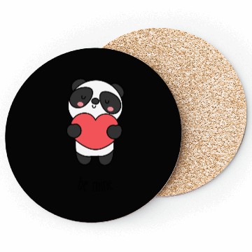 Discover [Cute] Cute Panda Be Mind Baby Coasters