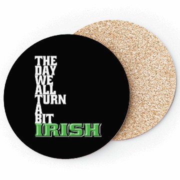 Discover St Patrick's Day, Irish Only Coasters