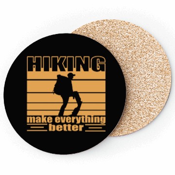 Discover Hiking make everything better Trekking backbacking Coasters