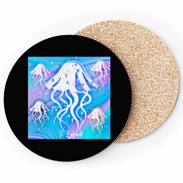 Discover V-Legend: Fantasy Jellyfish Coasters