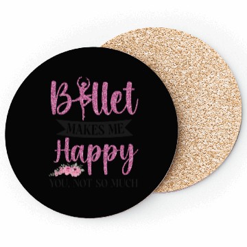 Discover Ballet Dancer Dance Girl Ballerina Coasters
