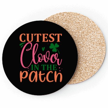 Discover cutest clover in the patch Coasters