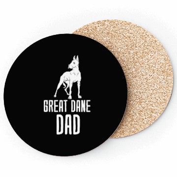 Discover Great Dane Dad Coasters