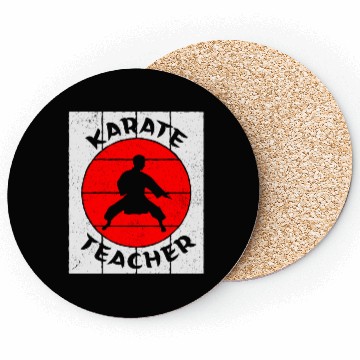 Discover Male Karate Teacher Coasters