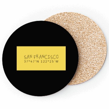 Discover San Francisco Coordinate's design Coasters