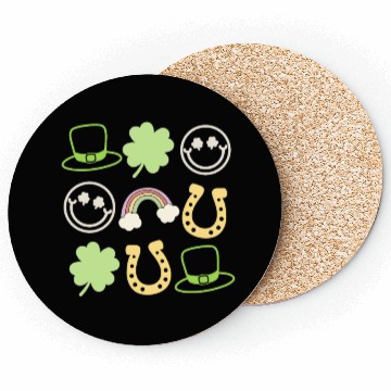 Discover Retro St Patricks Day Women Shamrock Vintage St Coasters