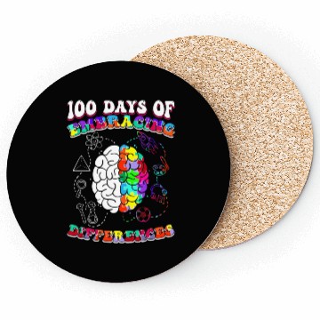 Discover Embrace Differences 100 Days Of School IEP Coasters