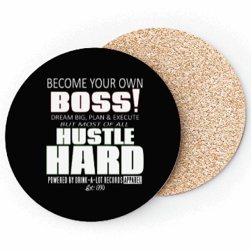 Discover Become Your Own Boss (Branded) Coasters