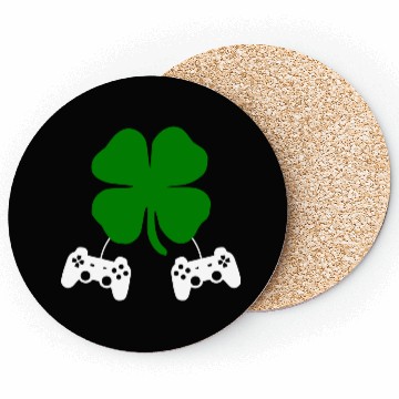 Discover Irish Gamer St Patricks Day Gift Coasters