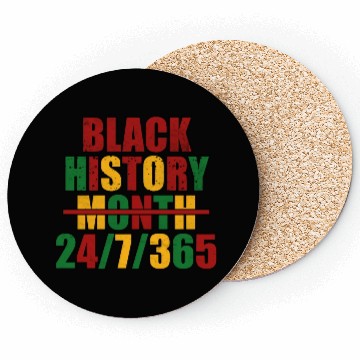 Discover black history month Coasters 24/7/365