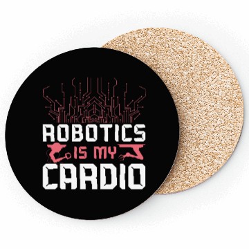 Discover Robot Robotics Engineer Vintage Coasters
