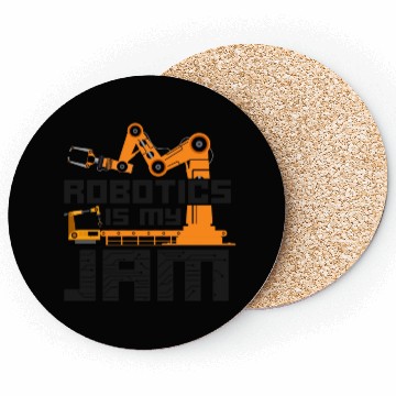 Discover Robot Robotics Engineer Vintage Coasters