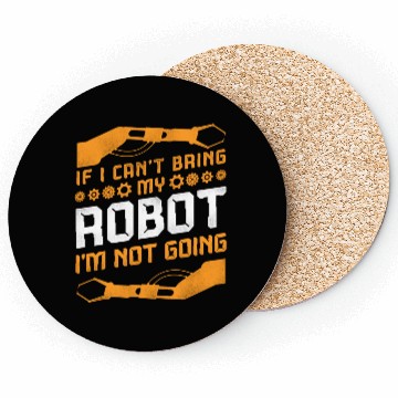 Discover Robot Robotics Engineer Vintage If Coasters
