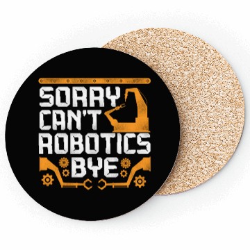 Discover Robot Robotics Engineer Vintage Coasters